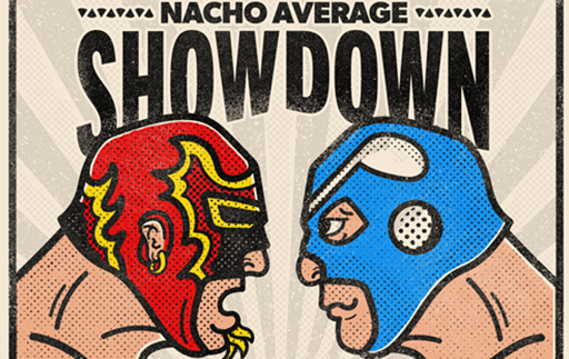 Nacho Average Throwdown Poster
