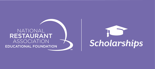 NRAEF and Scholarships logos