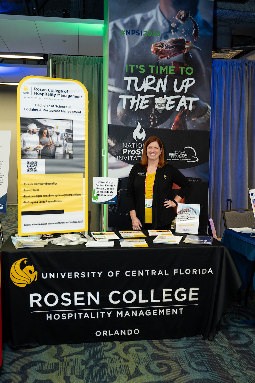 2023 NPSI Expo University of Central Florida booth.