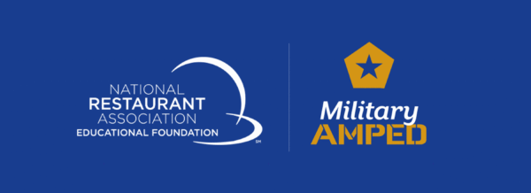 NRAEF and Military AMPED logos