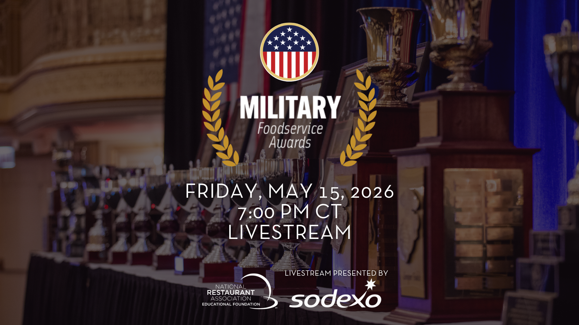 2026 Military Awards Livestream graphic